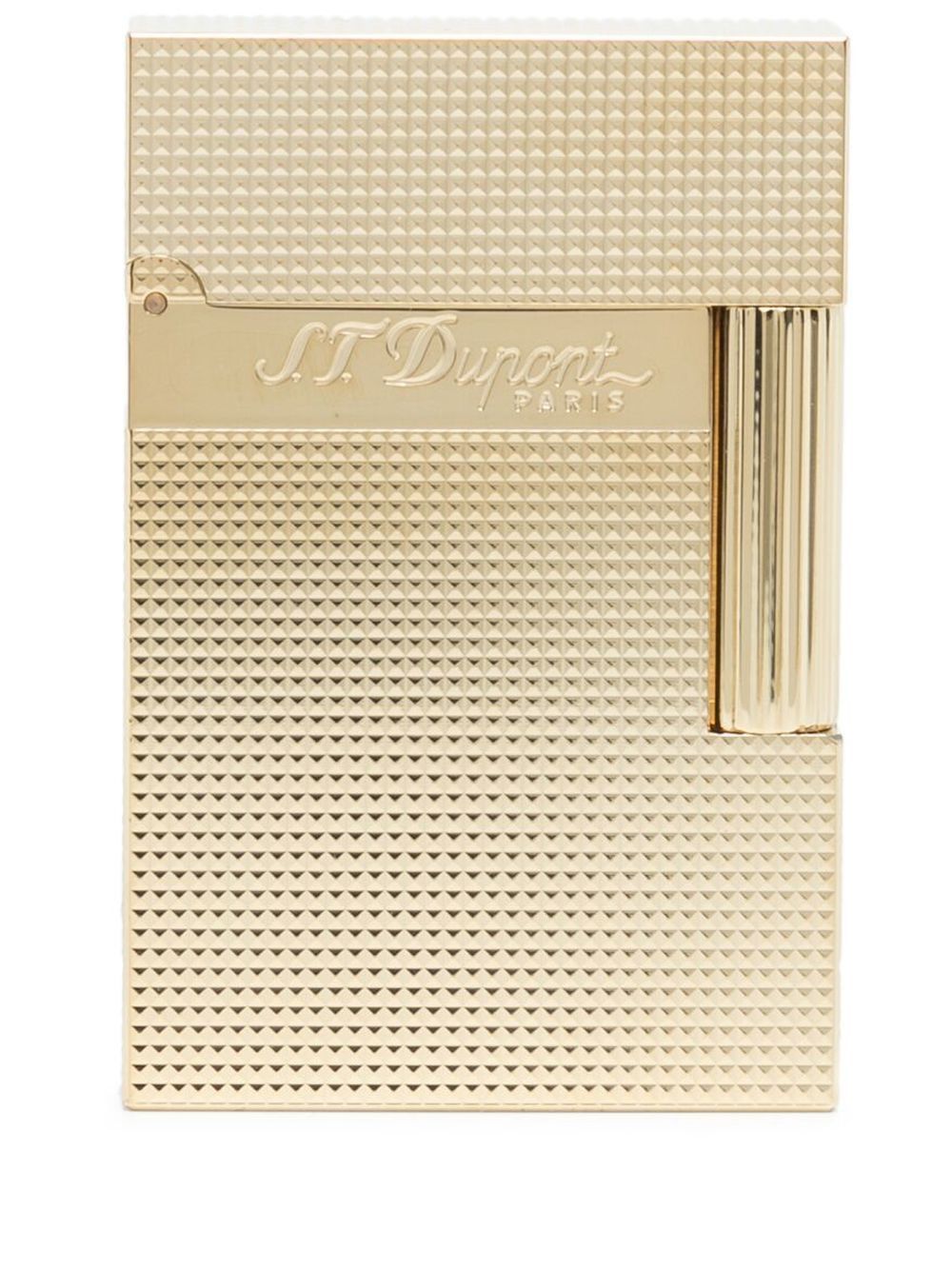 S.T. Dupont 镀金雕刻logo打火机 - 金色