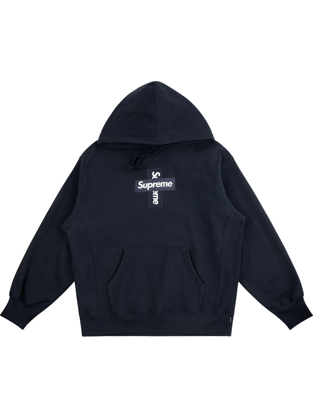 Supreme 十字logo连帽衫 - 蓝色
