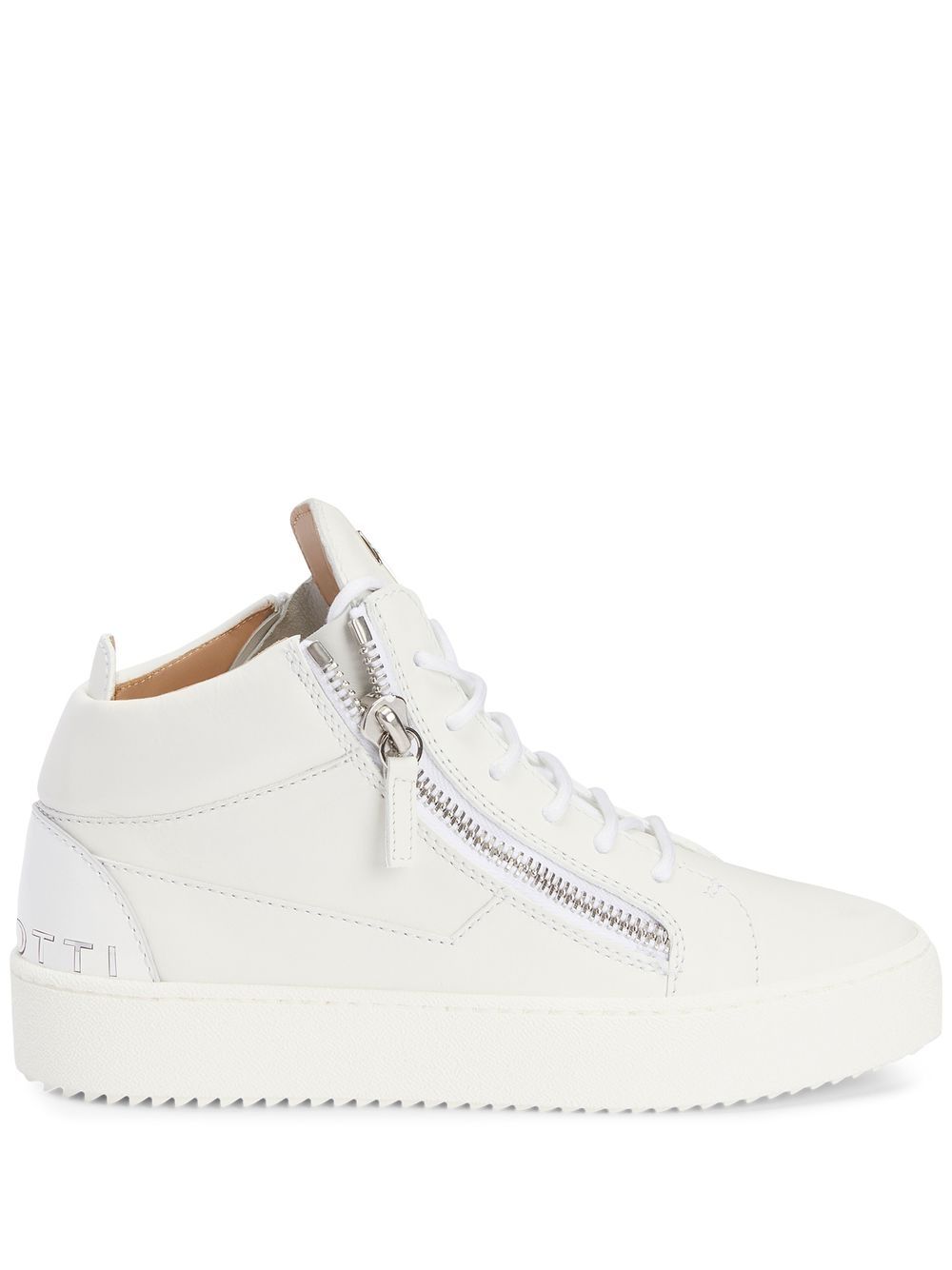 Giuseppe Zanotti Kriss 中帮运动鞋 - 白色