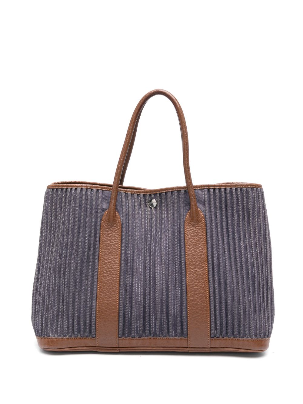 Hermès Pre-Owned Garden Party 手提包（2008年代典藏款） - 蓝色