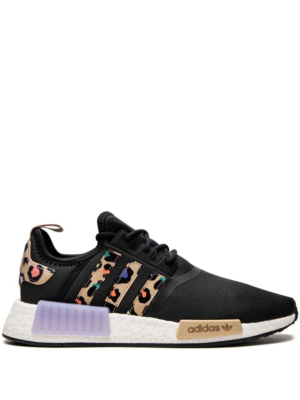 adidas NMD_R1 低帮运动鞋 - 黑色