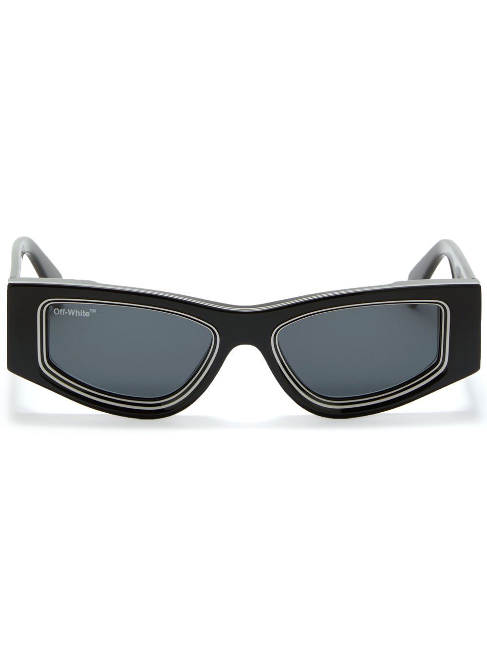 Off-White Eyewear Andy 方框太阳眼镜 - 灰色