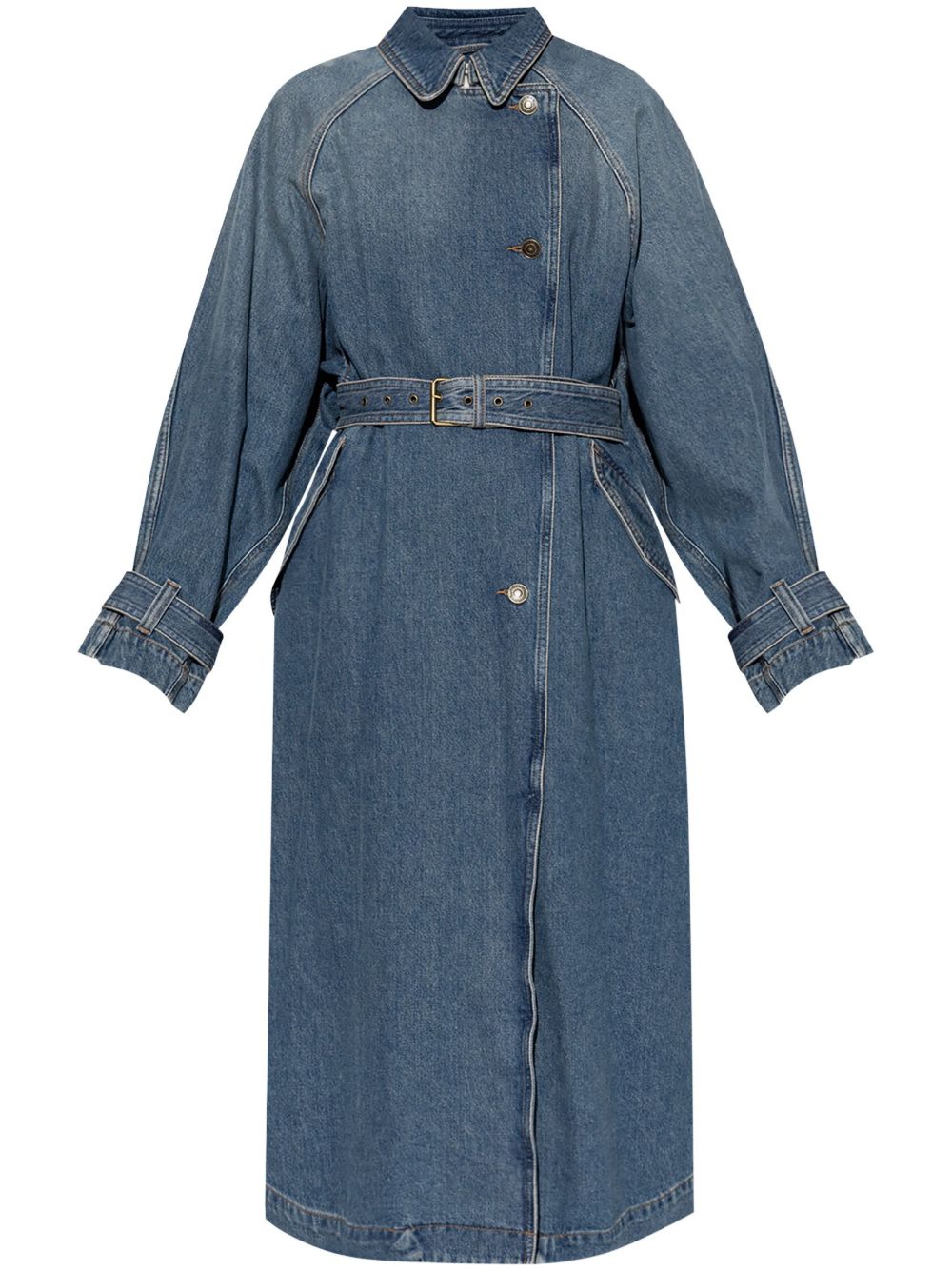 ISABEL MARANT Brekka 风衣 - 蓝色