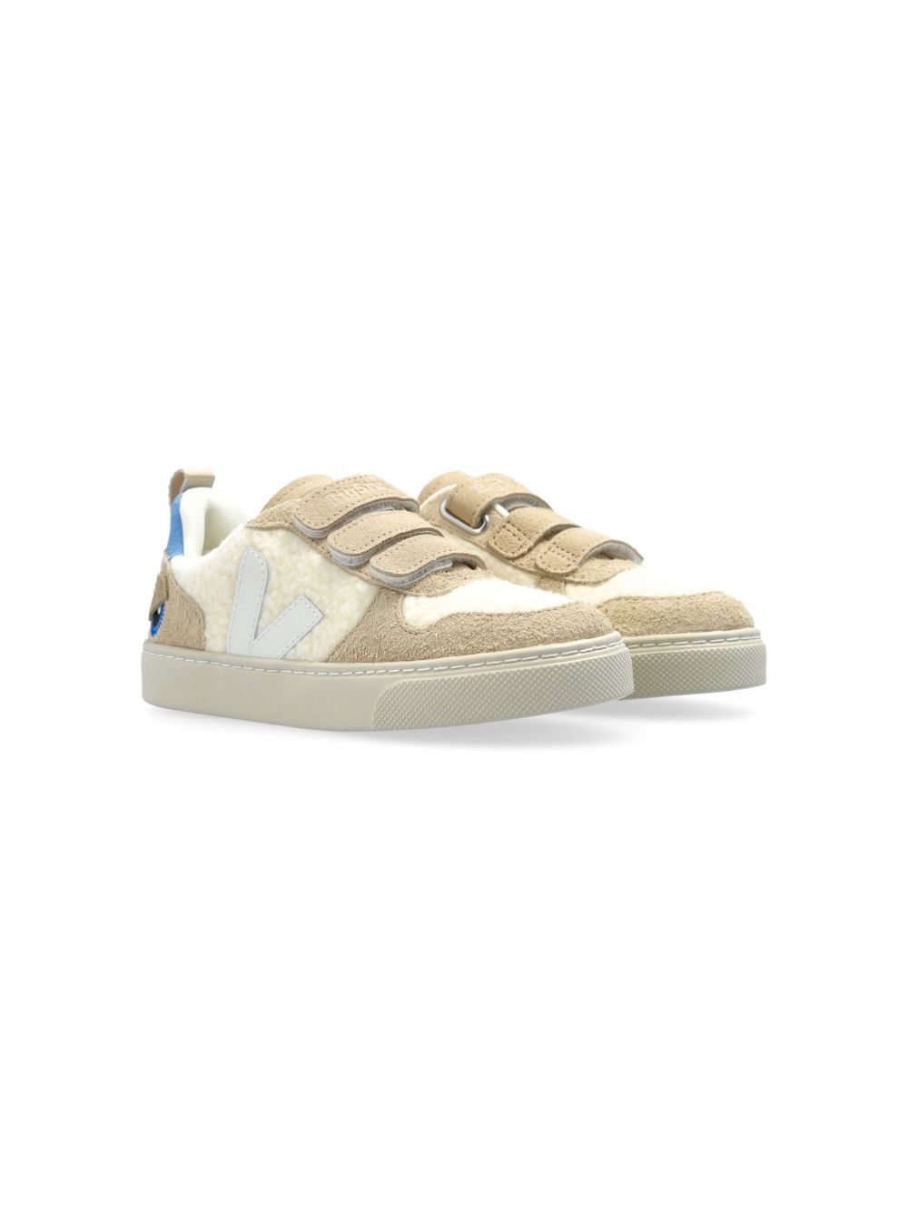 VEJA Kids V-10 板鞋 - 白色
