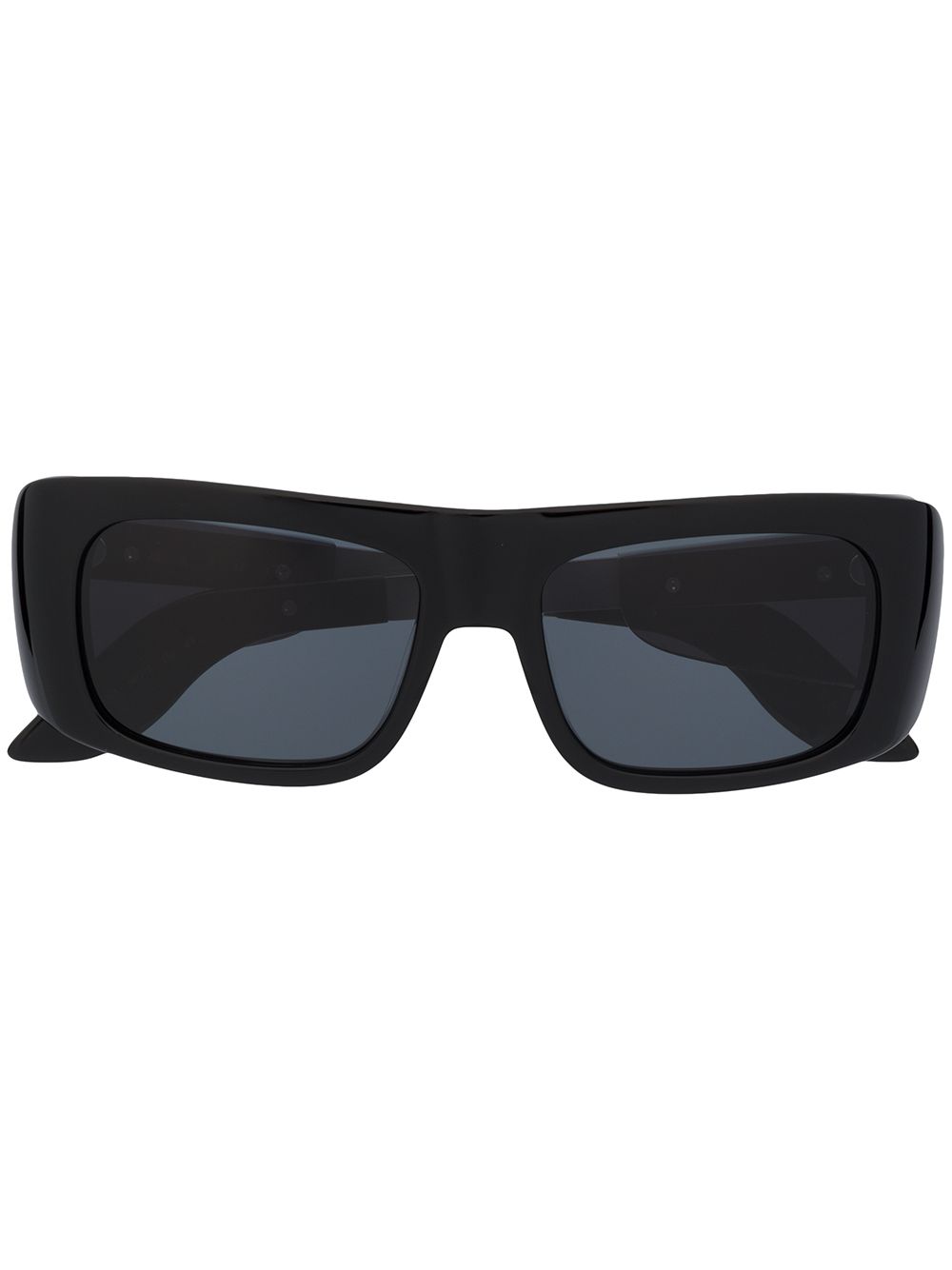 Marni Eyewear 方框太阳眼镜 - 黑色