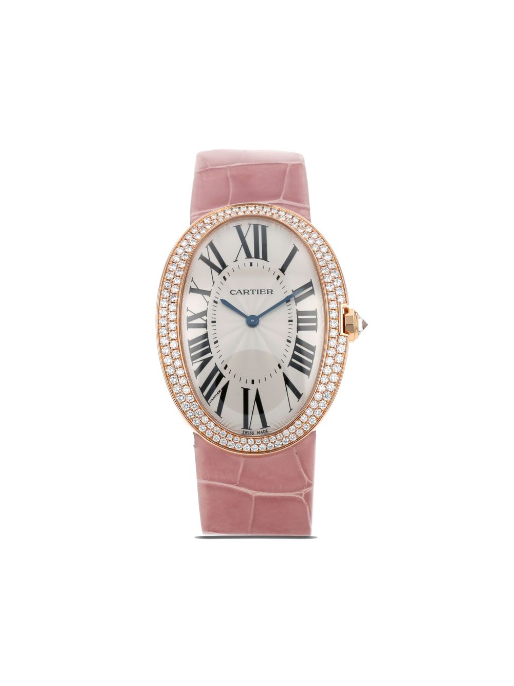 Cartier Baignoire Joaillerie 34毫米腕表（2010年典藏款） - 银色