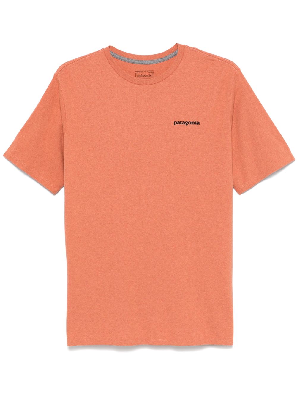 Patagonia logo印花T恤 - 橘色