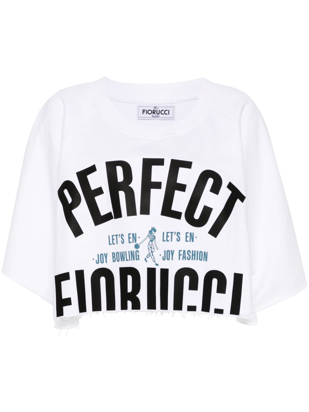 Fiorucci logo印花卫衣 - 白色
