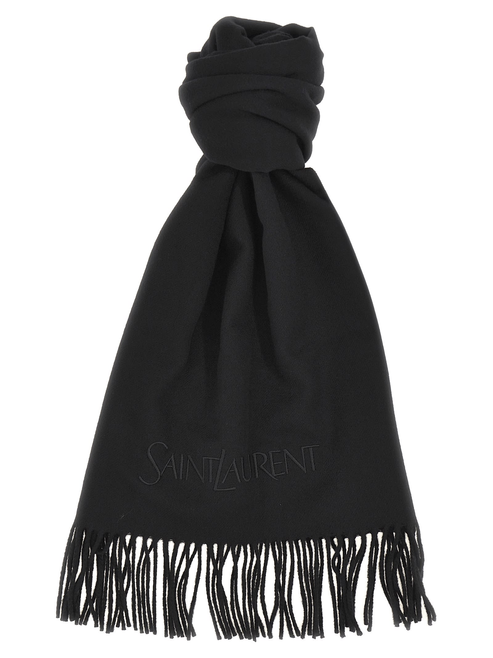 Saint Laurent 羊绒围巾