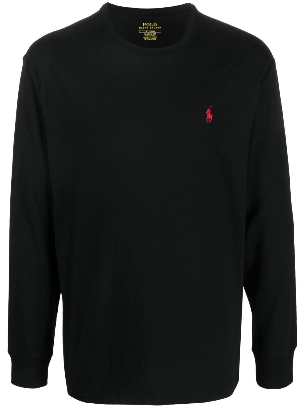 Polo Ralph Lauren 长袖棉T恤 - 黑色