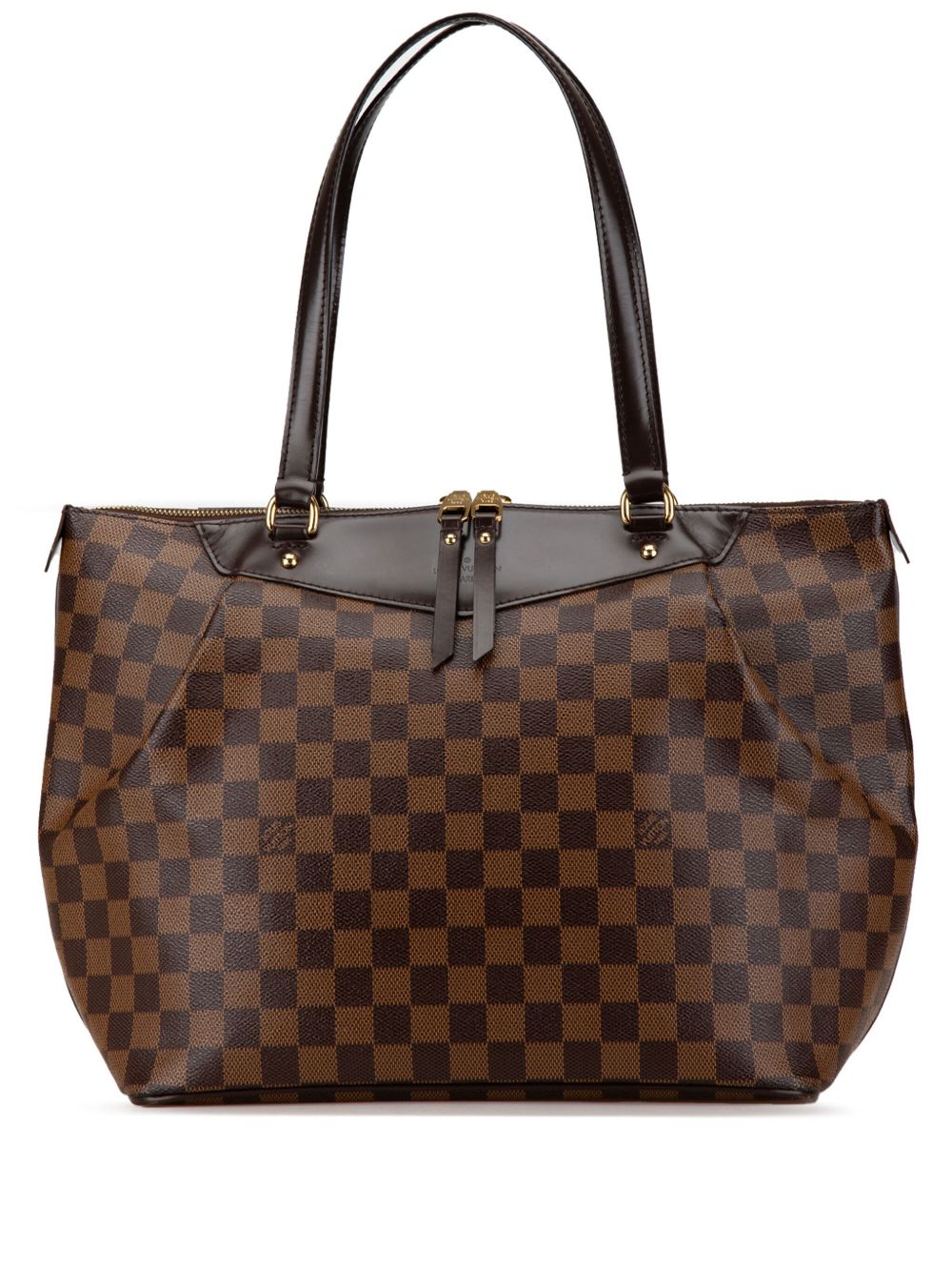 Louis Vuitton Pre-Owned Damier Ebene Westminster PM 单肩包（2011年典藏款） - 褐色