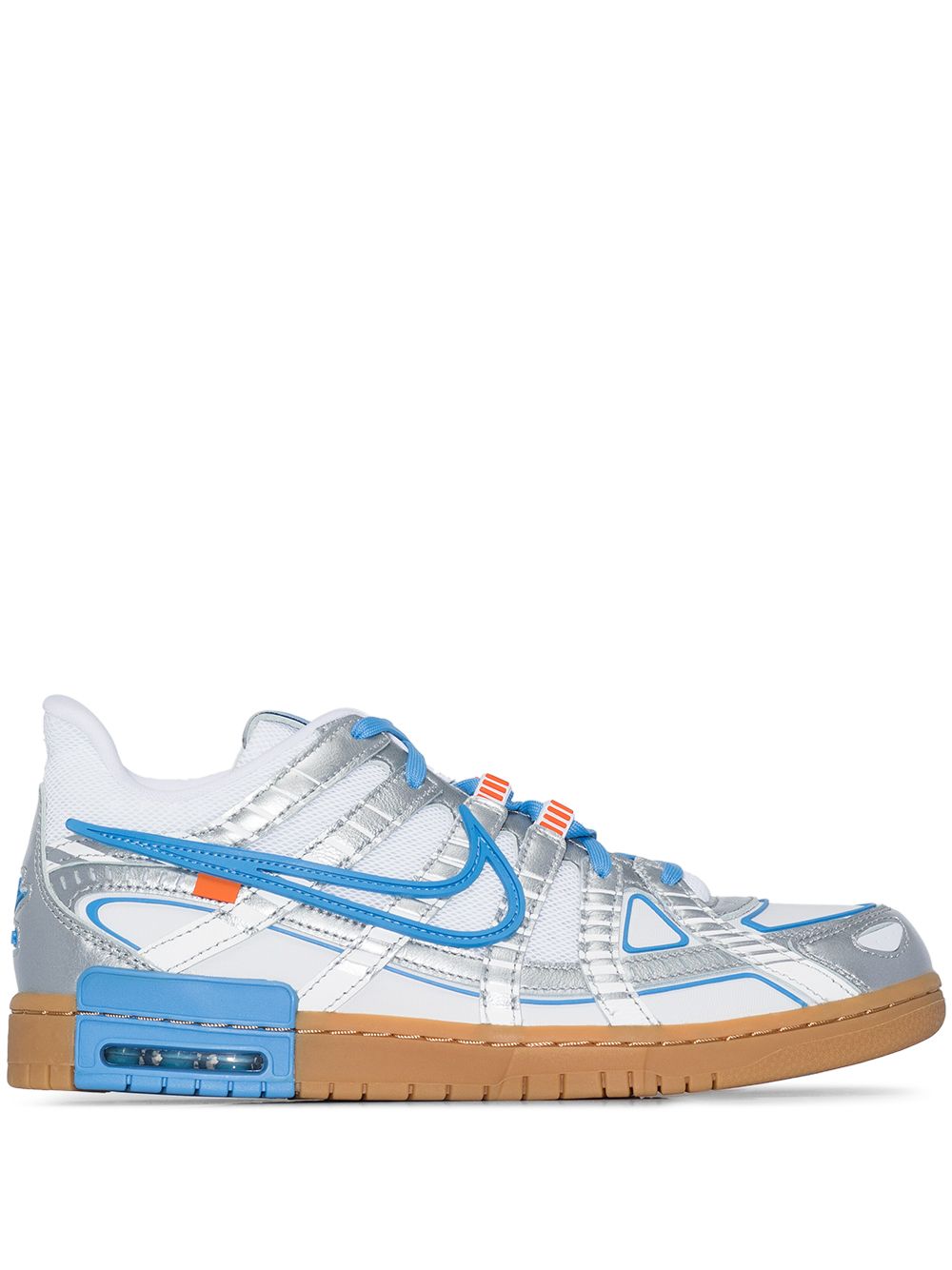 Nike X Off-White Off-White™ x Nike Air Rubber Dunk "University Blue" 彩色运动鞋 - 白色