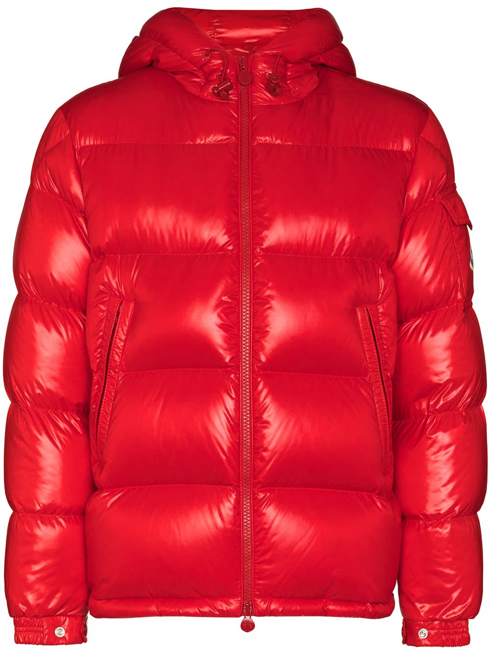 Moncler 盟可睐 Ecrins 衬垫夹克 - 红色