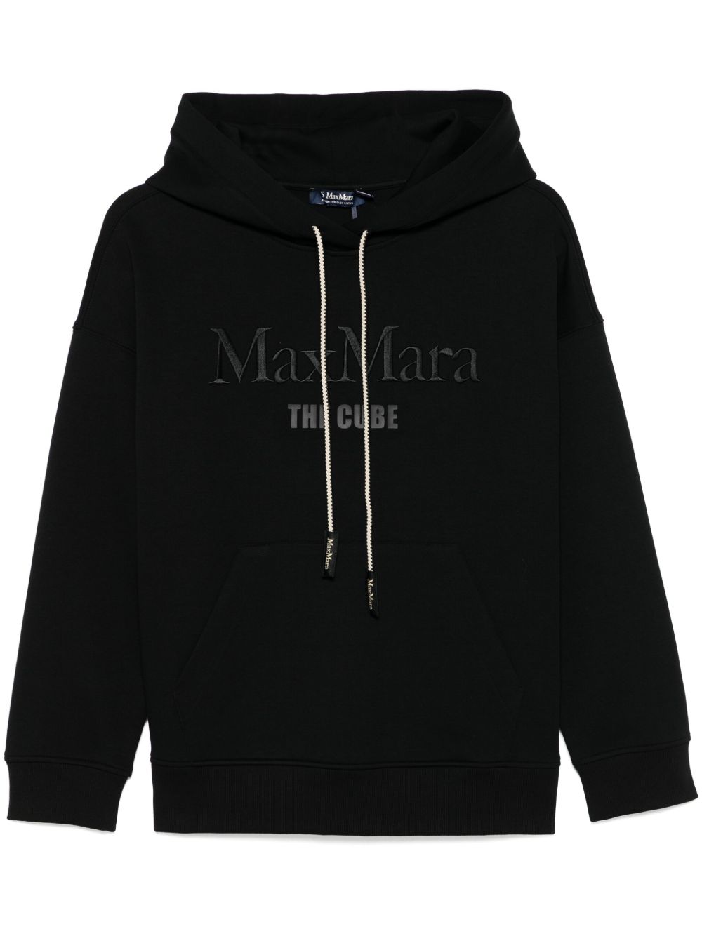 'S Max Mara Agata 连帽衫 - 黑色