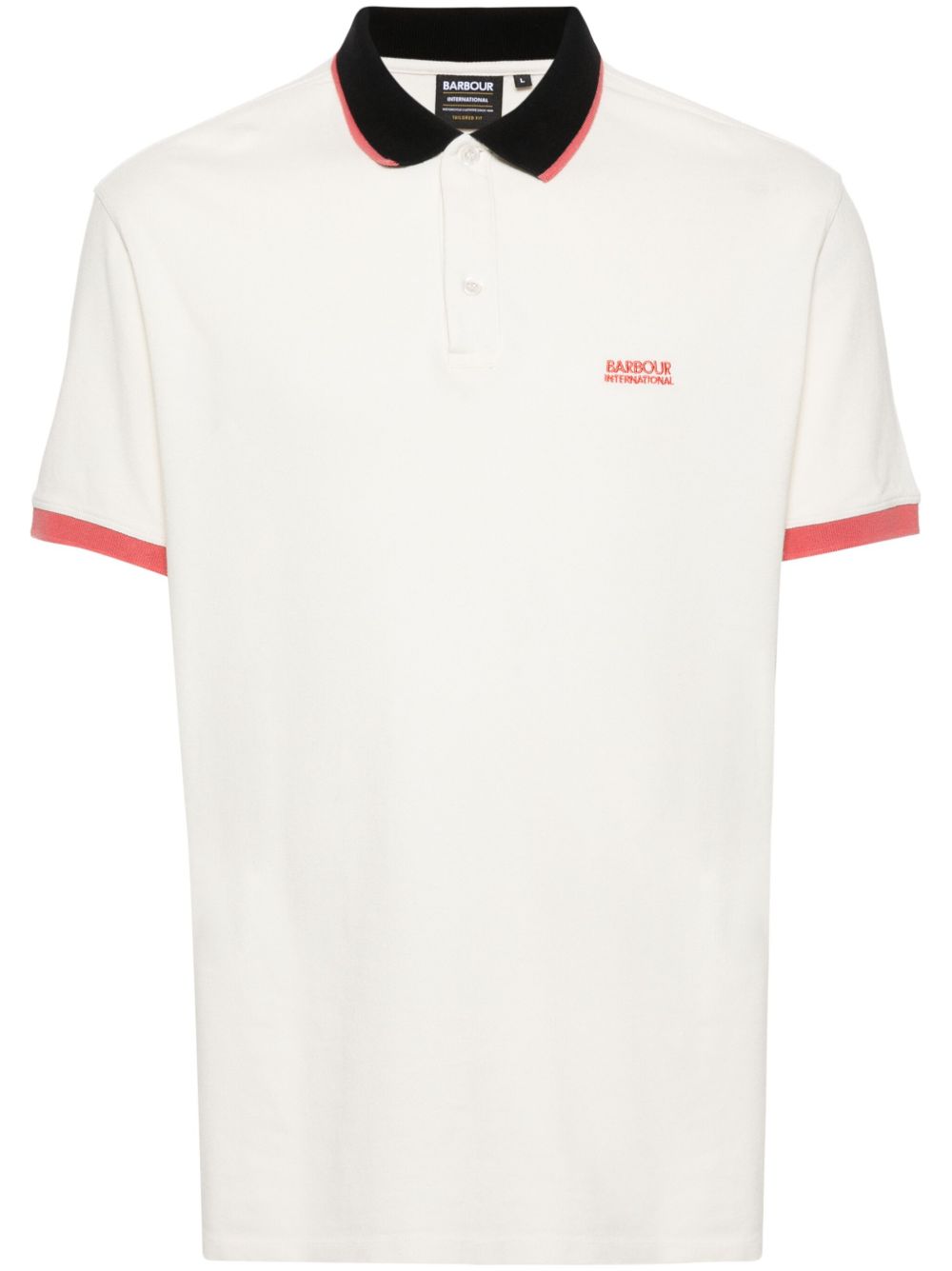 Barbour logo刺绣polo衫 - 中性色