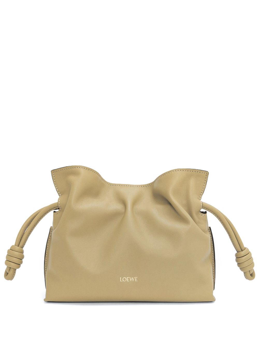 LOEWE Flamenco 迷你手拿包 - 绿色