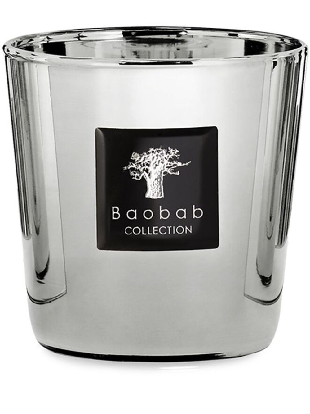 Baobab Collection Les Exclusives Platinum 迷你香薰蜡烛 - 银色