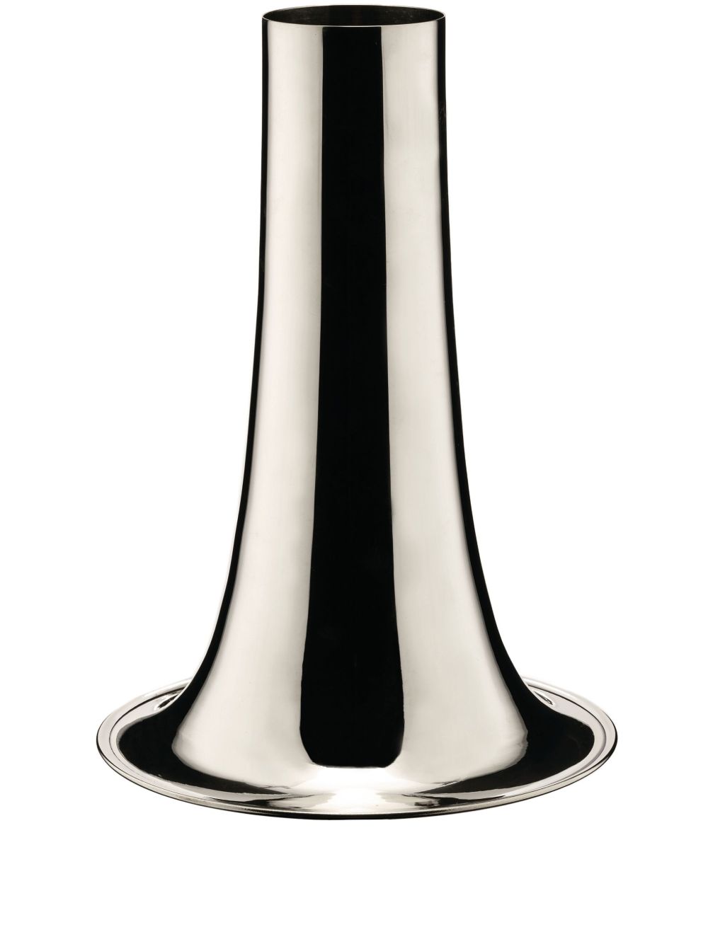 Alessi Trumpet 花瓶（23.5厘米 x 32.5厘米） - 银色