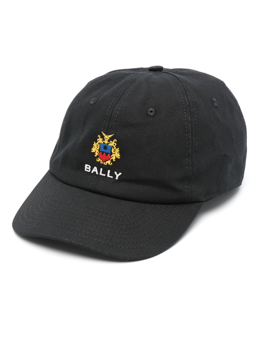 Bally 标贴棒球帽 - 黑色
