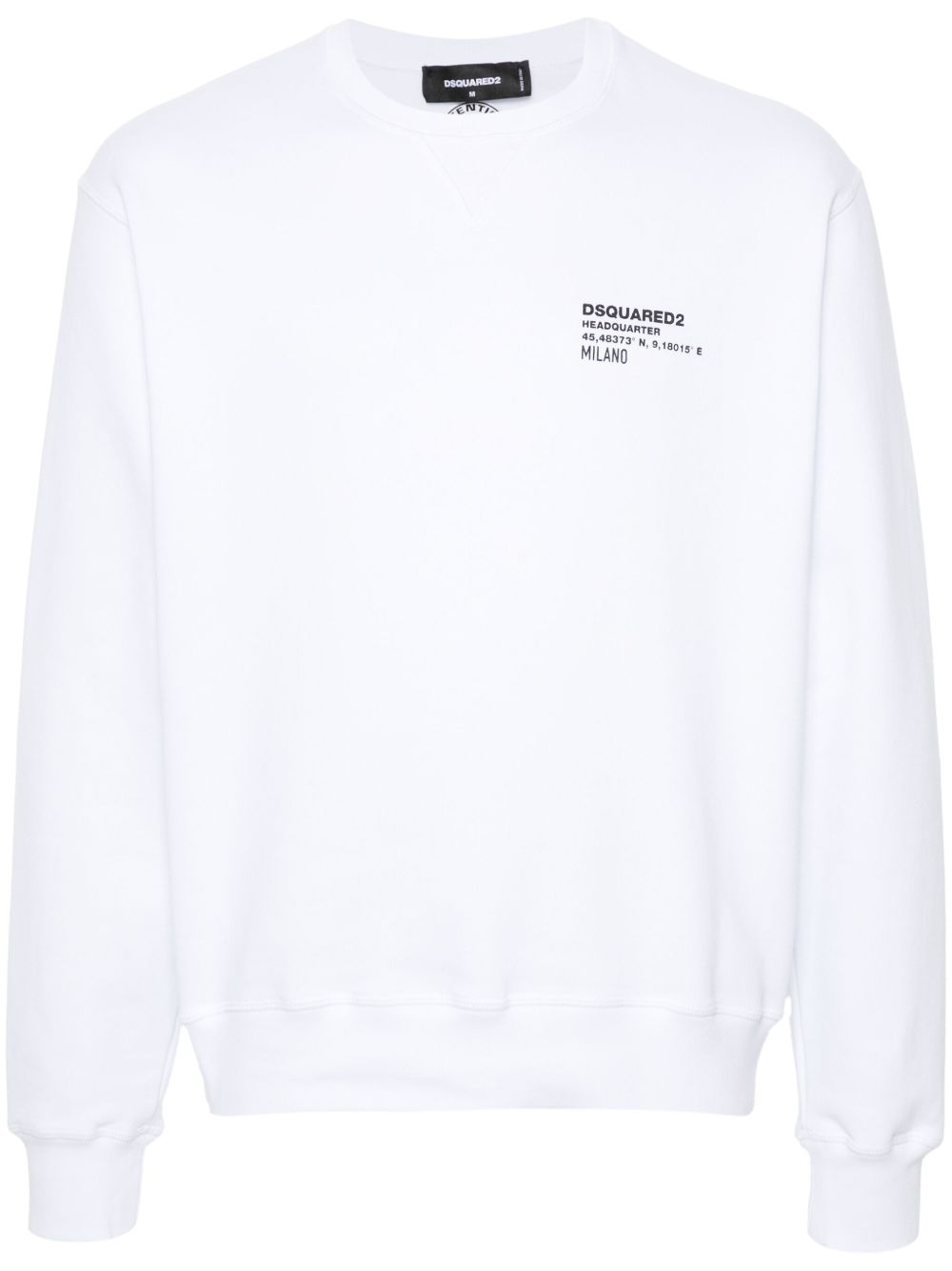 DSQUARED2 Cool Fit 毛衣 - 白色