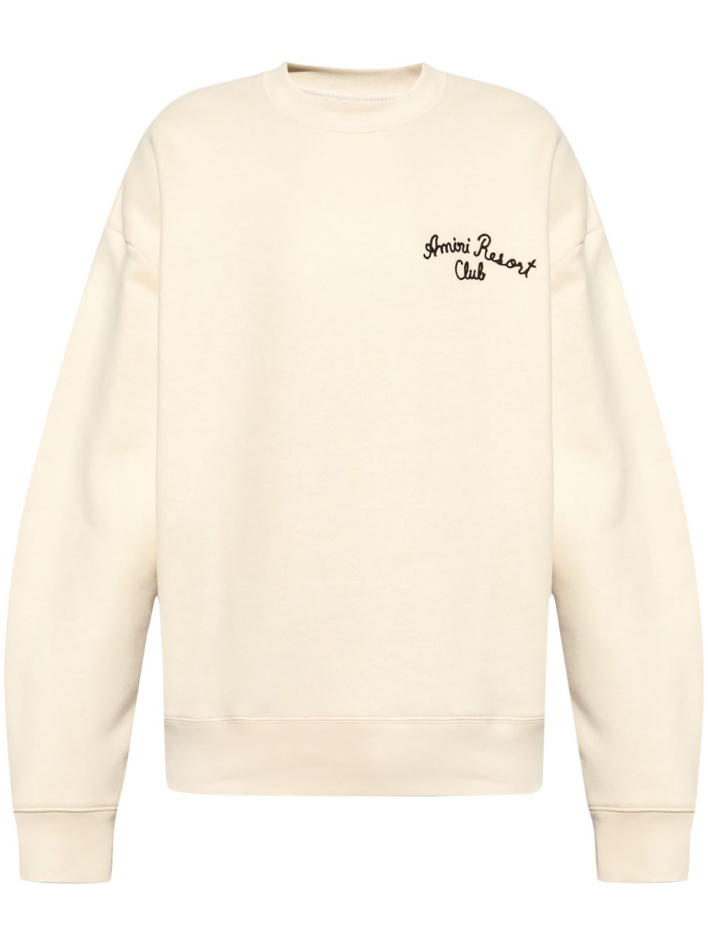 AMIRI Resort 刺绣棉卫衣 - 中性色