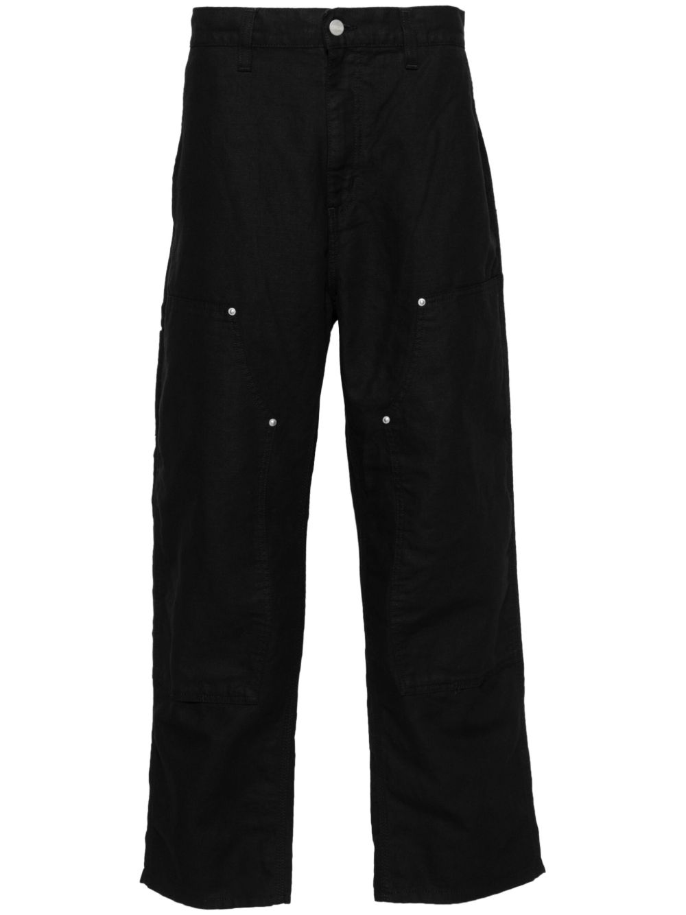 Carhartt WIP Walter Double Knee 锥形裤 - 黑色