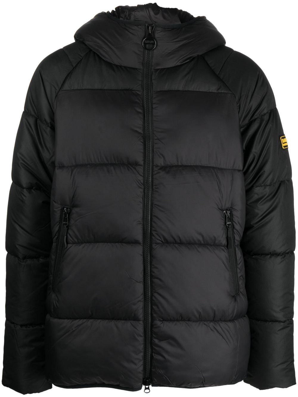 Barbour Hoxton 绗缝填充夹克 - 黑色