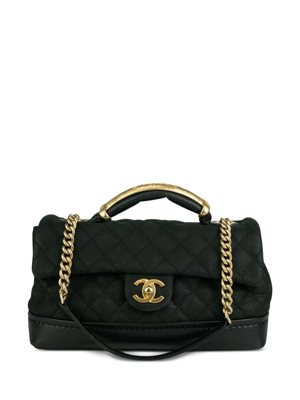 CHANEL Pre-Owned Classic Flap 两用手提包（2013年典藏款） - 黑色
