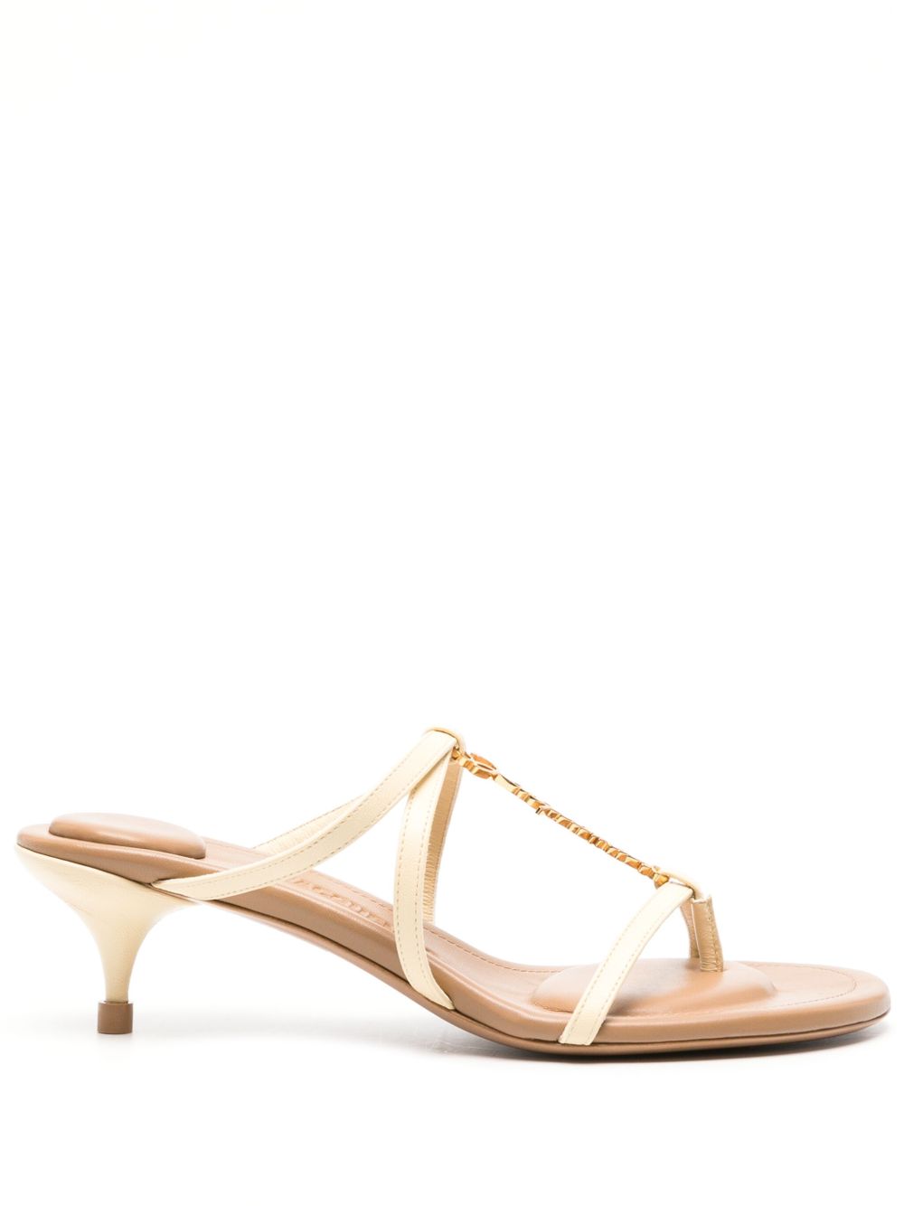 Jacquemus Les Sandales Pralu 低跟穆勒鞋 - 中性色