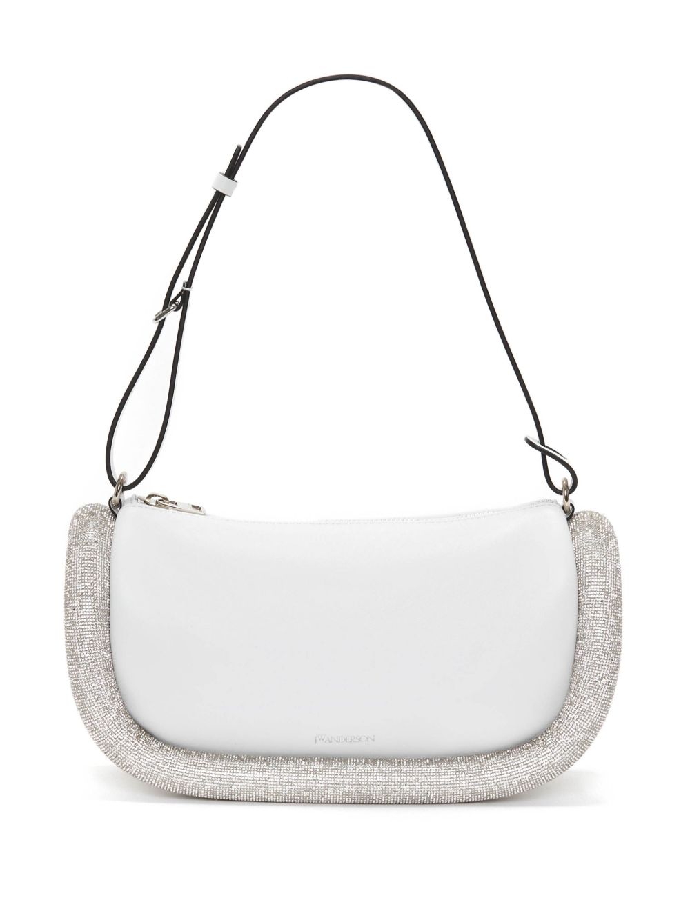 JW Anderson Bumper-15 皮质单肩包 - 白色