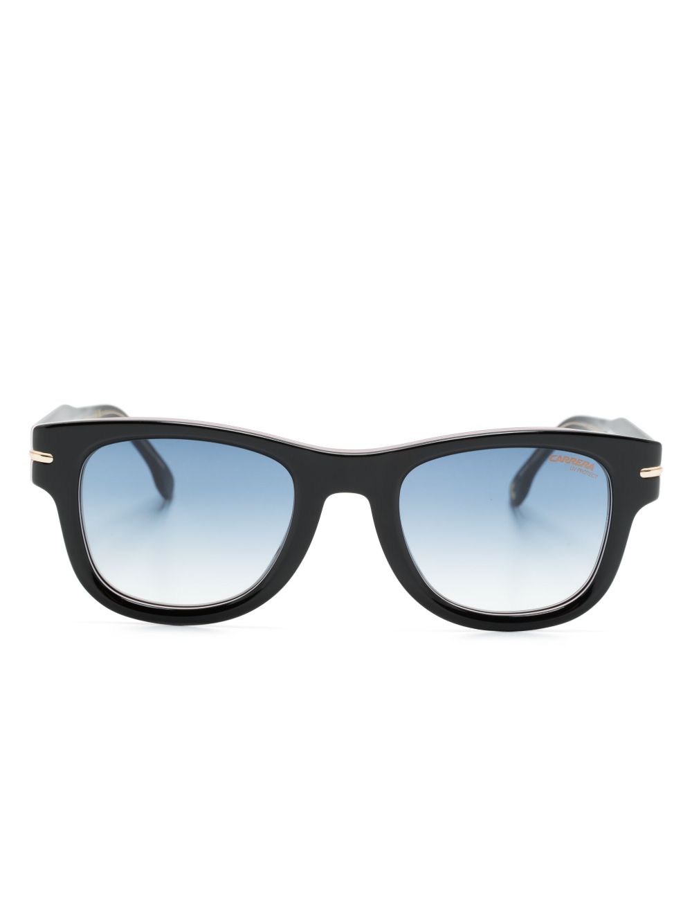 Carrera 330/S 长方形框太阳眼镜 - 黑色