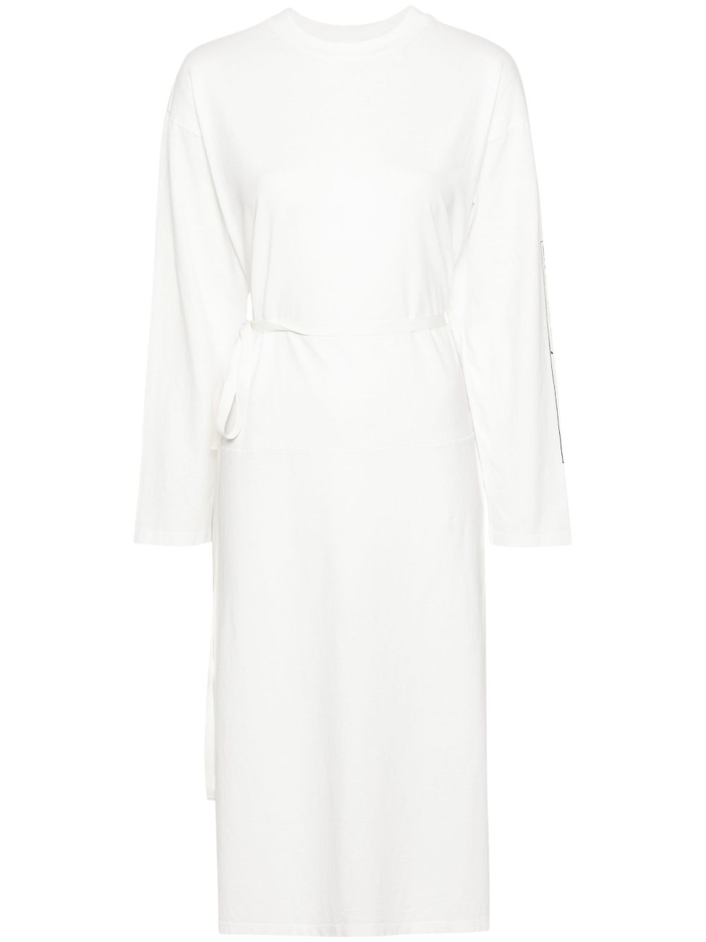 MM6 Maison Margiela 数字图案长款T恤 - 白色