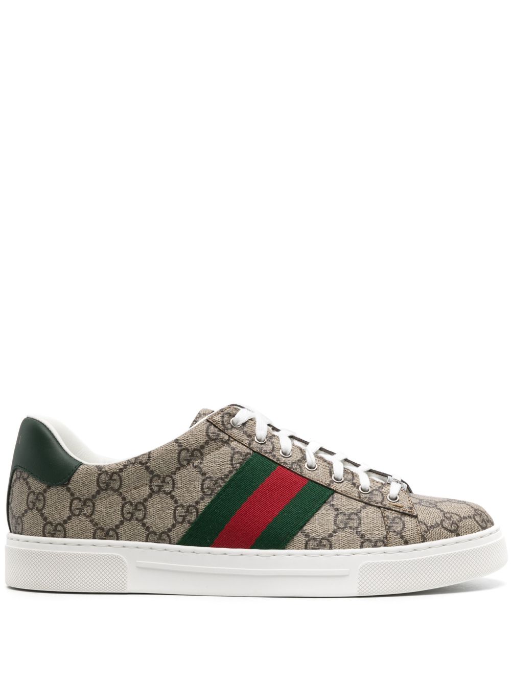 Gucci Ace GG Supreme 帆布板鞋 - 中性色