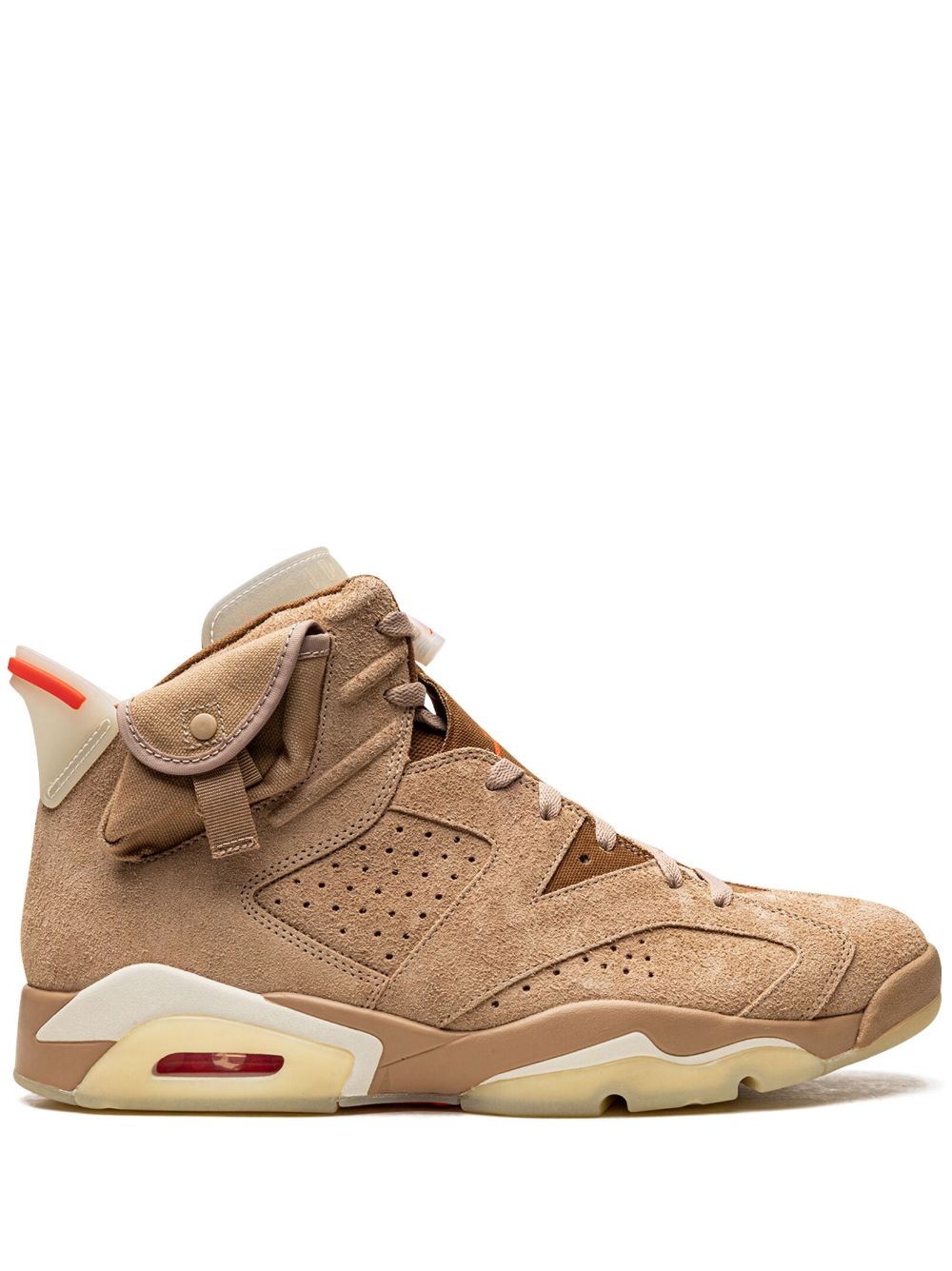 Jordan x Travis Scott Air Jordan 6 Retro SP British Khaki Promo Sampl 运动鞋 - 中性色
