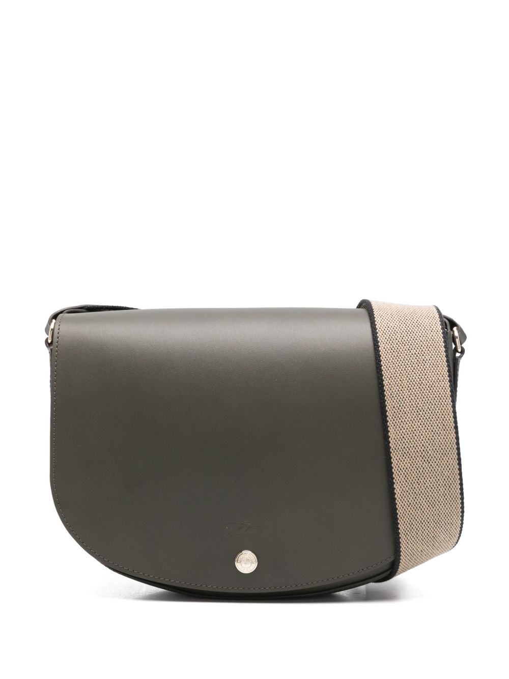 Longchamp Épure 中号斜挎包 - 绿色