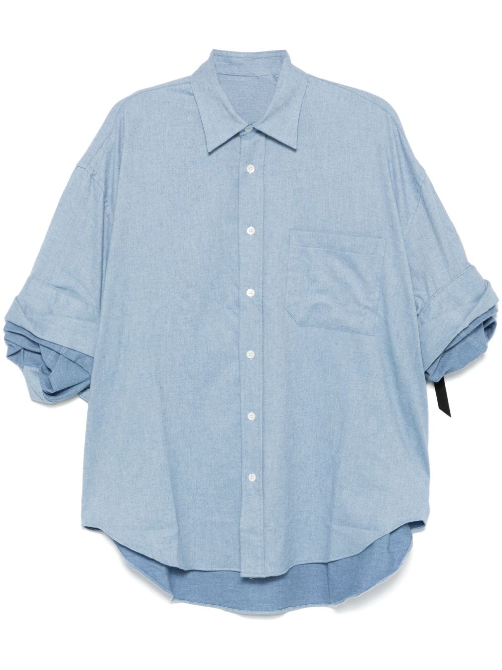 marina yee My Shirt 2 衬衫 - 蓝色
