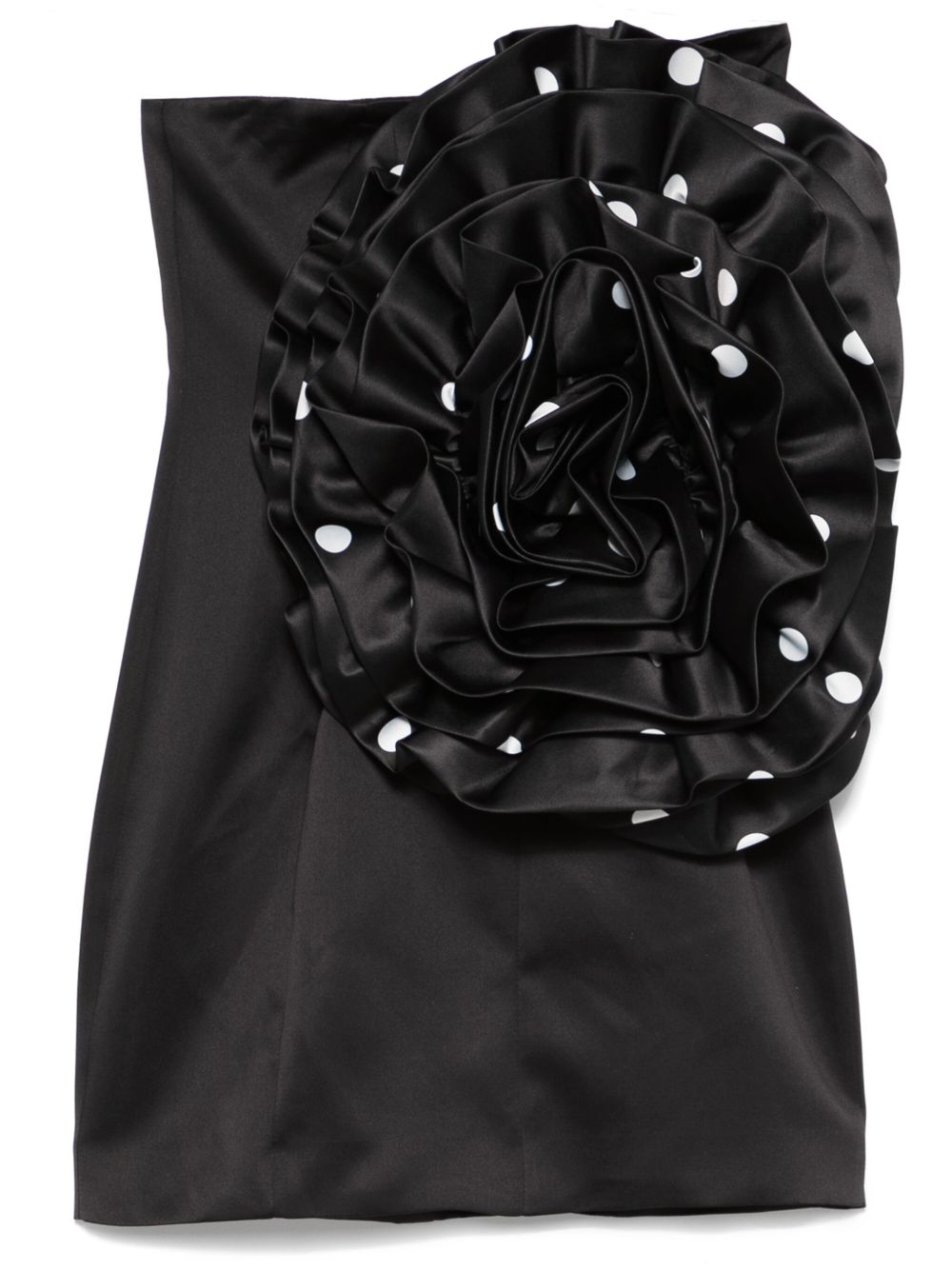 ROTATE BIRGER CHRISTENSEN Big Flower 迷你连衣裙 - 黑色