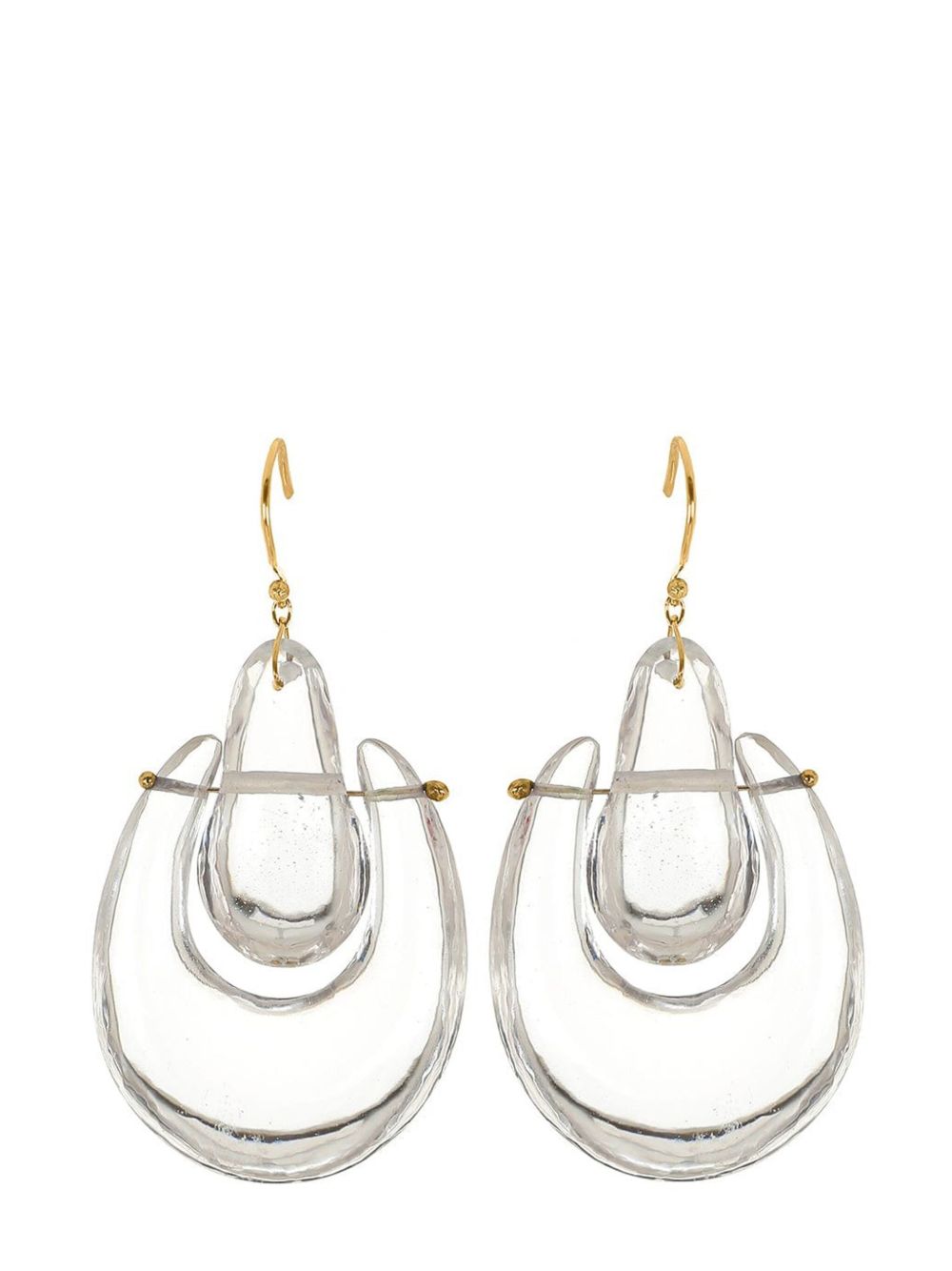 Ten Thousand Things 18K黄金 Large O'Keeffe 晶饰耳环 - 金色