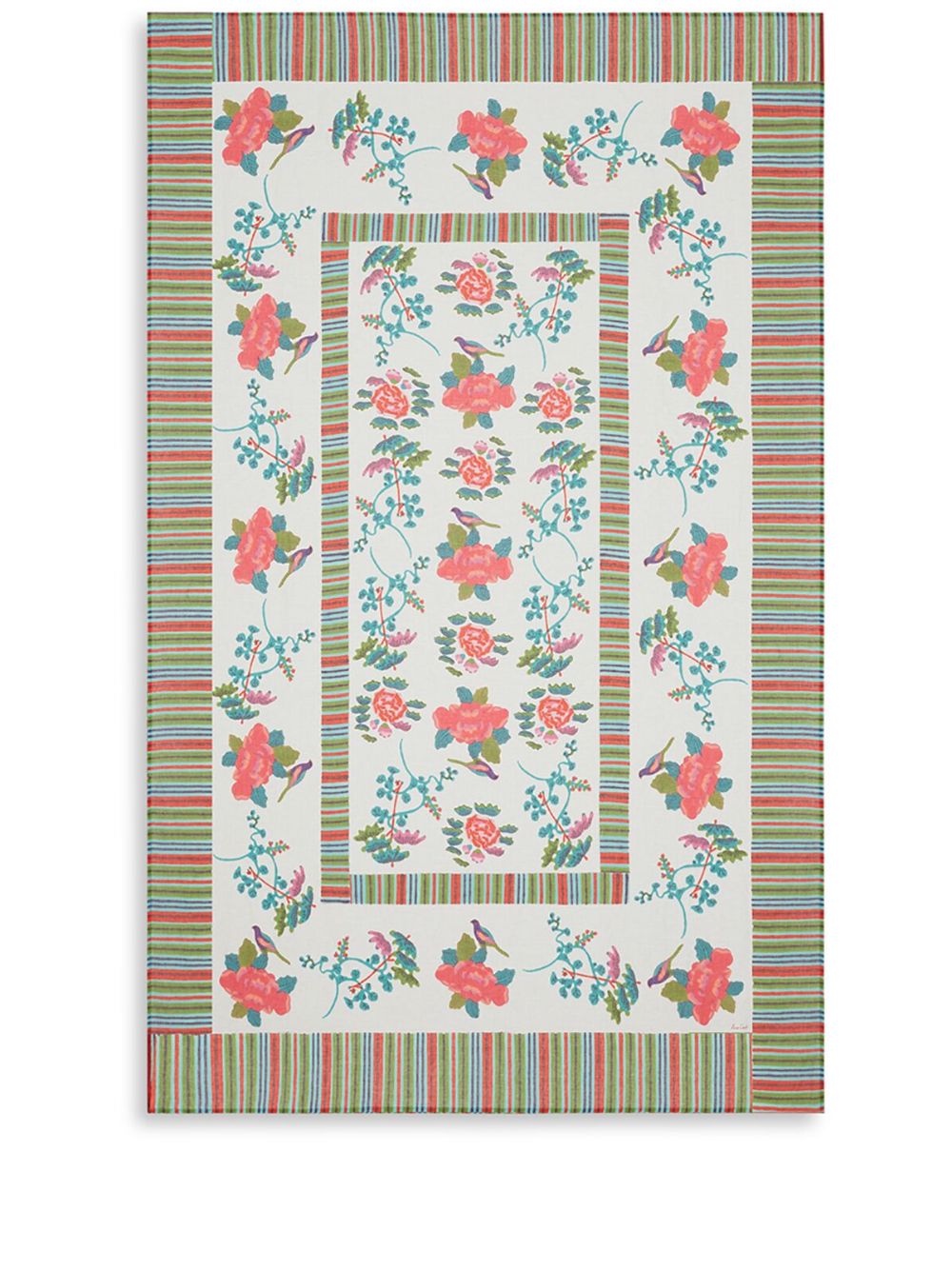 Lisa Corti Royal Palace 亚麻桌布（180厘米 x 350厘米） - 彩色