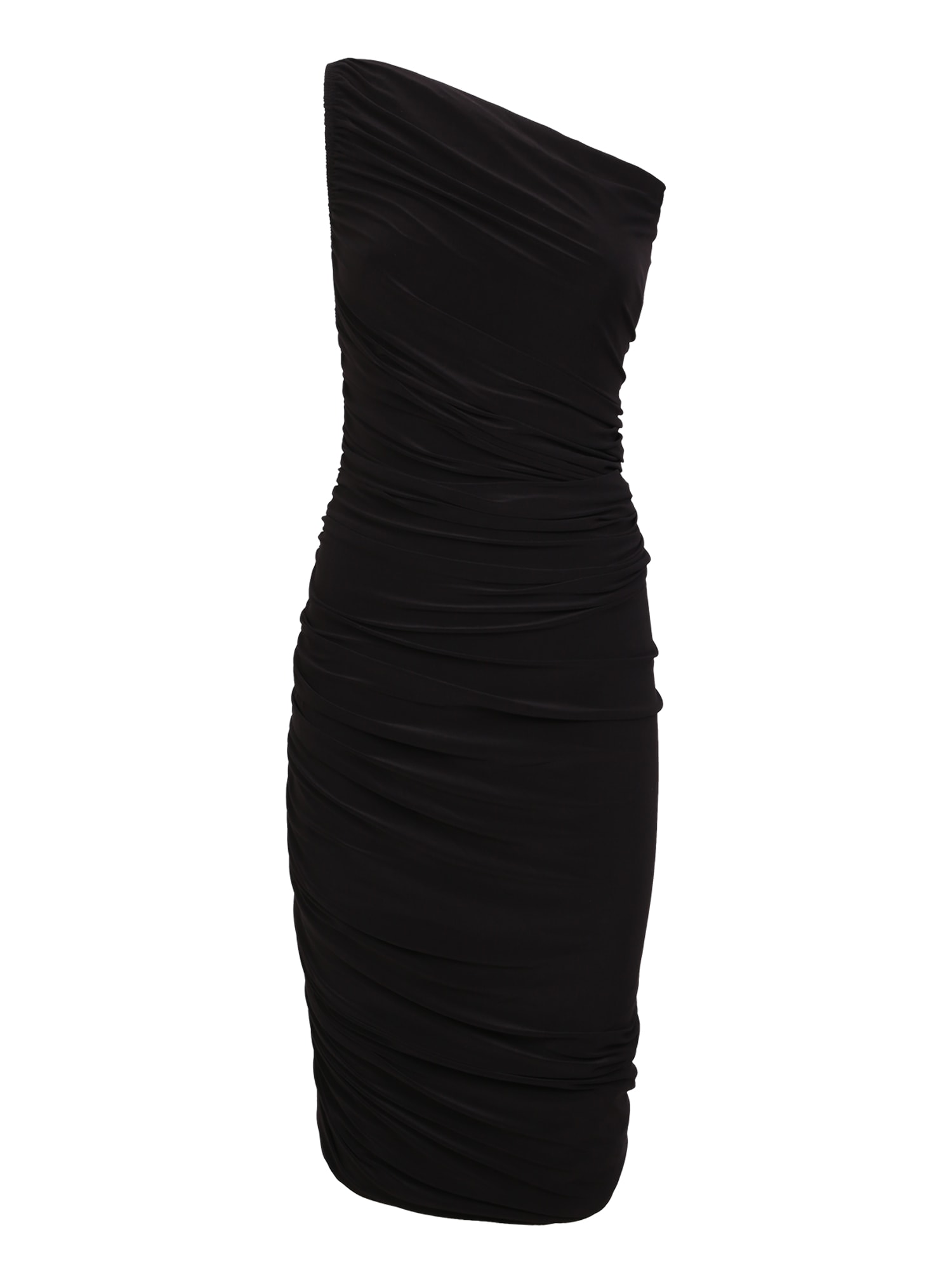 Norma Kamali Diana One-shoulder Dress Black