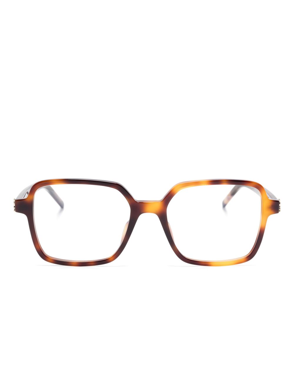 Saint Laurent Eyewear 方框眼镜 - 褐色