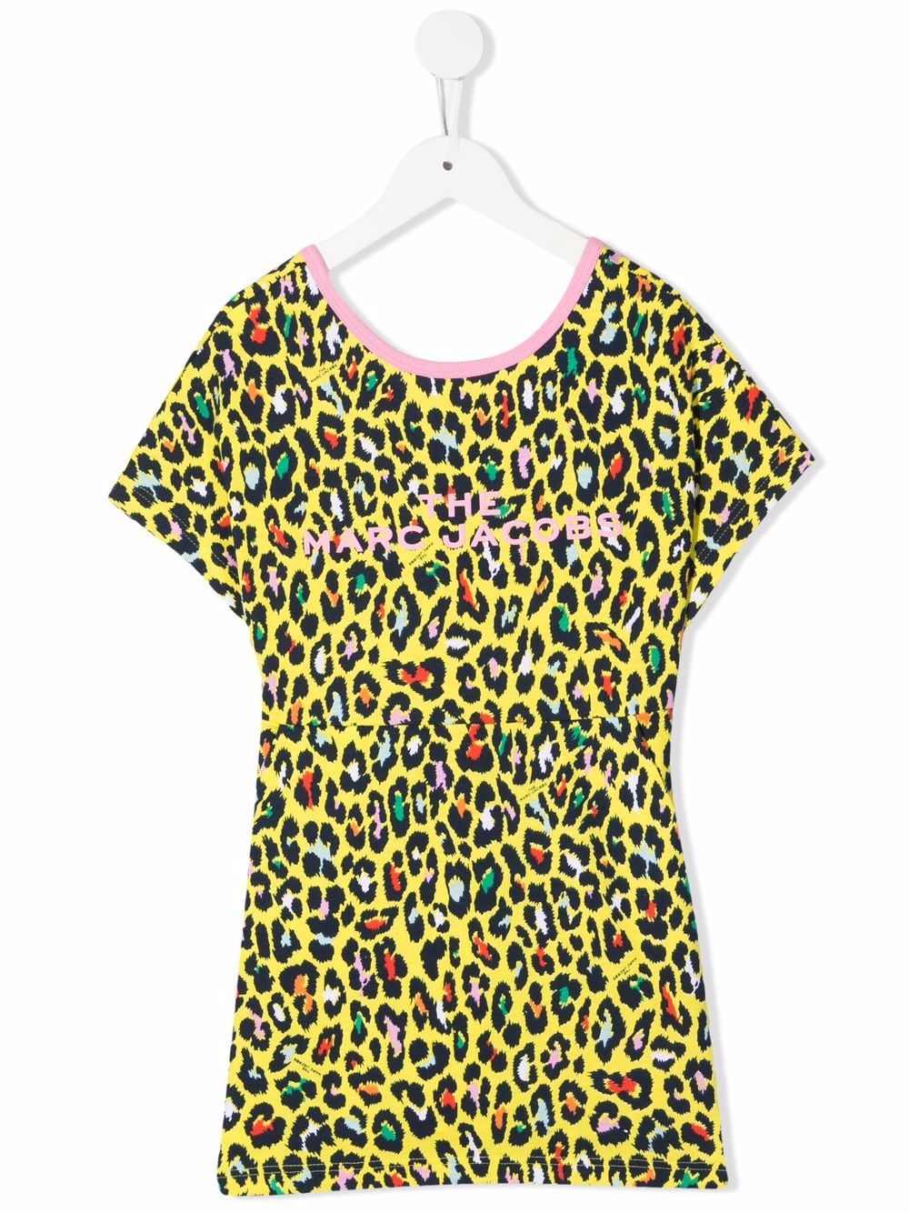 Marc Jacobs Kids 豹纹连衣裙 - 黄色