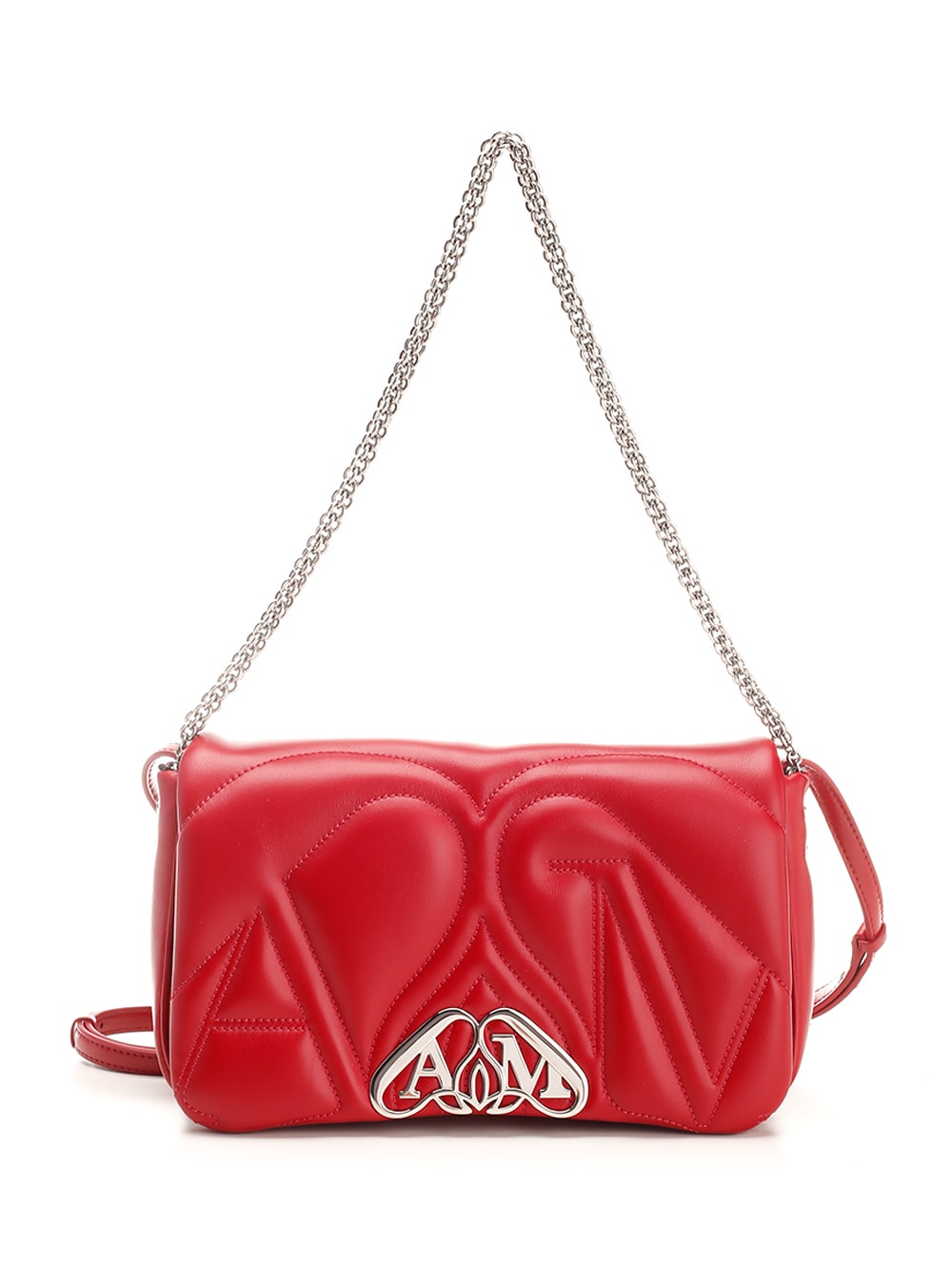Alexander McQueen Logo Flap Shoulder Bag