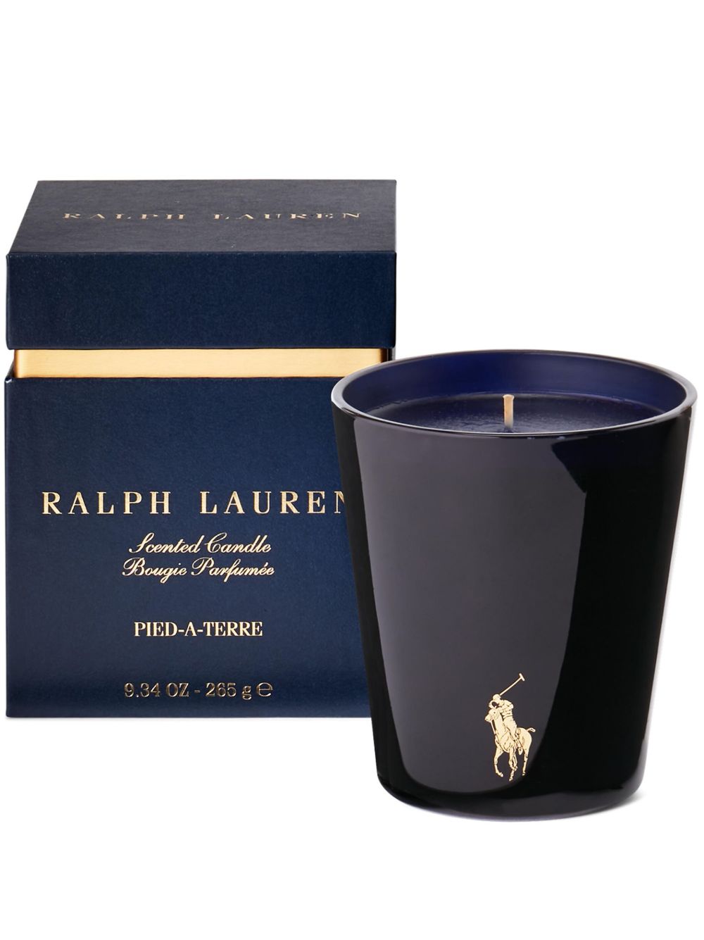 Ralph Lauren Home Pied a Terre 单芯蜡烛 - 蓝色