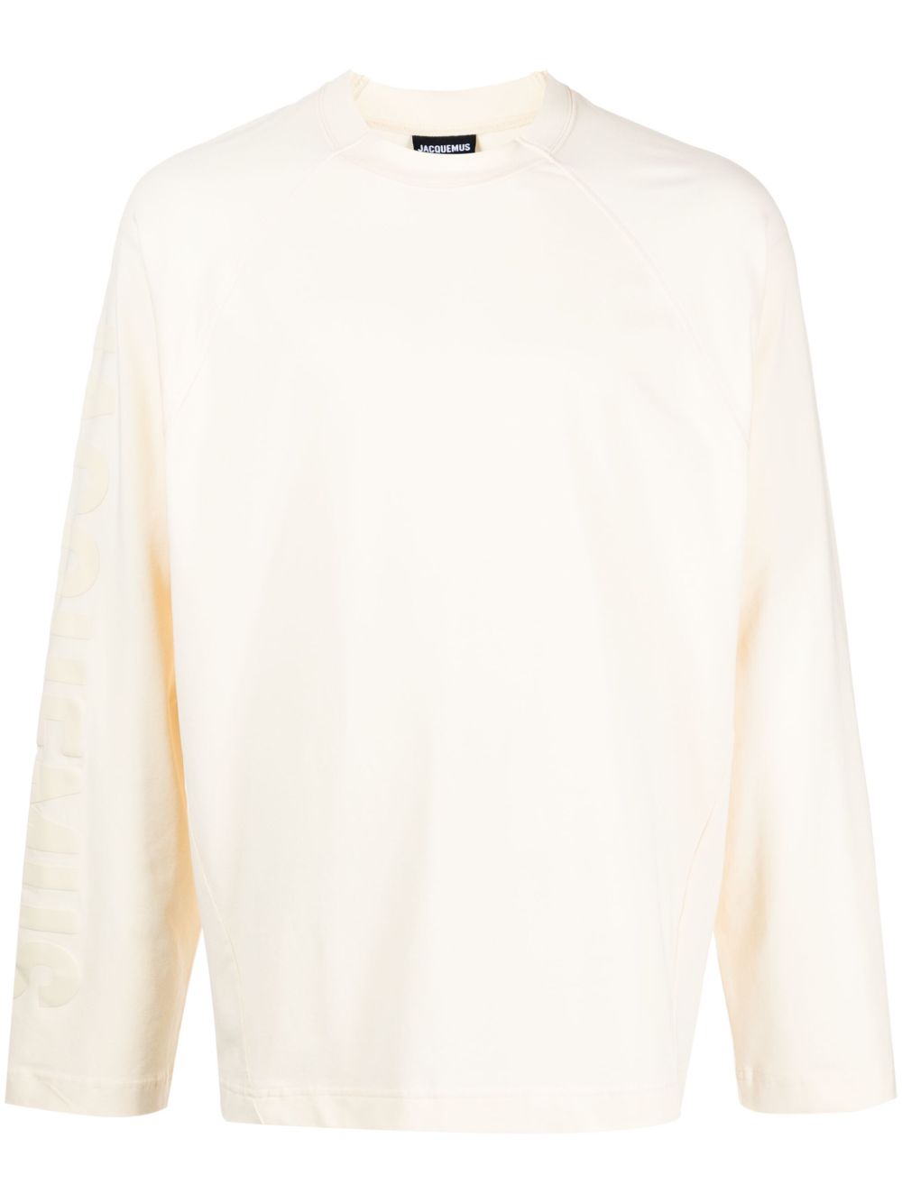 Jacquemus Le t-shirt Typo 长袖棉T恤 - 中性色