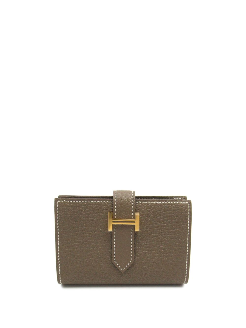 Hermès Pre-Owned Béarn 迷你钱包（2023年典藏款） - 中性色
