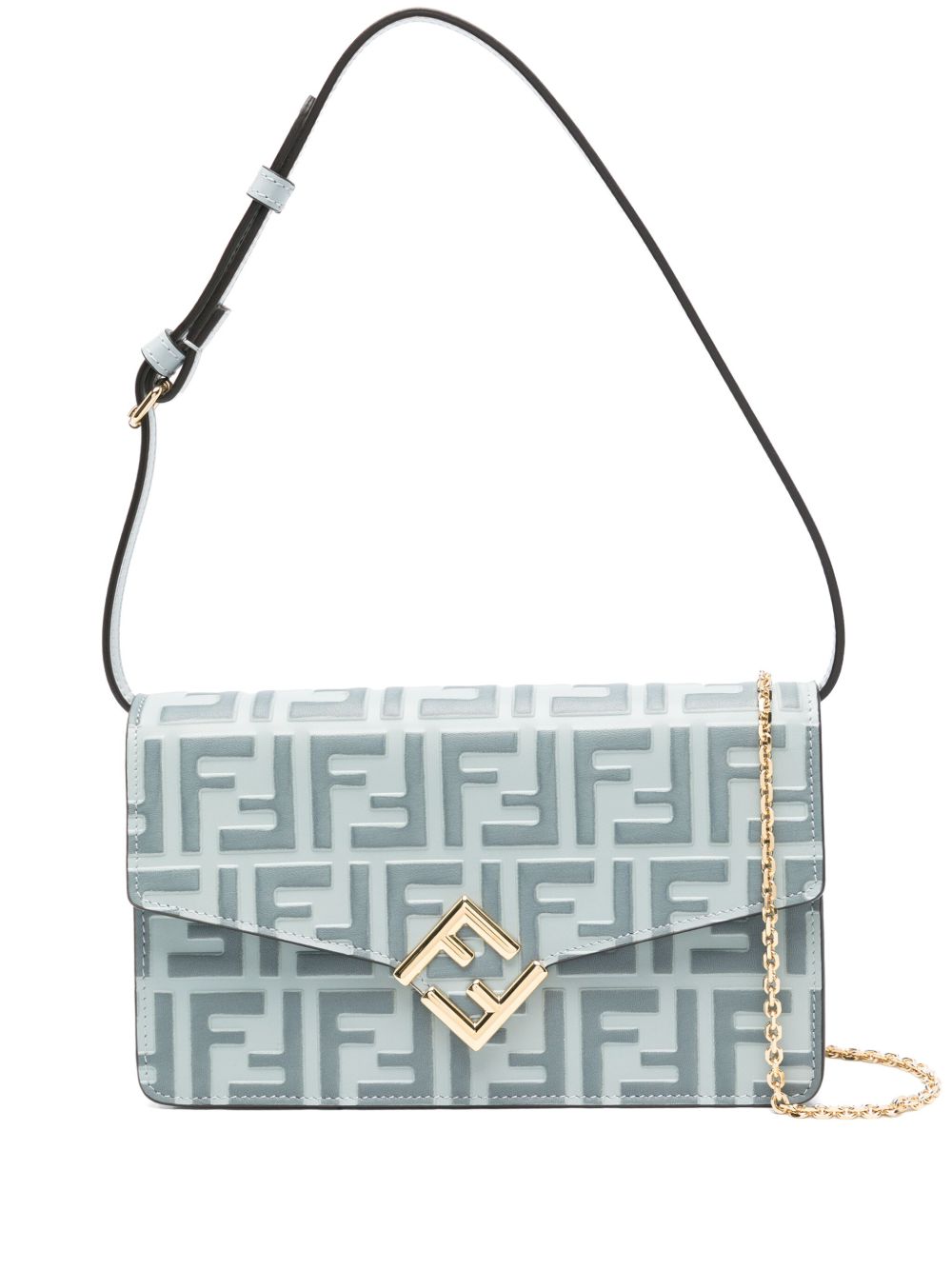 FENDI FF Diamonds 钱包 - 蓝色