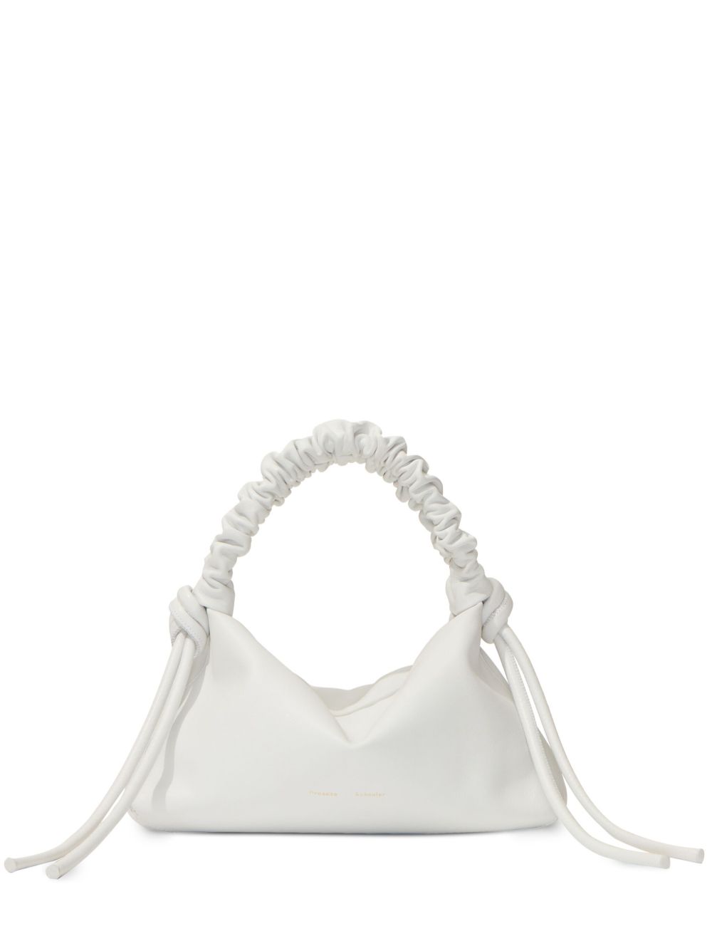 Proenza Schouler 褶饰小号手提包 - 白色