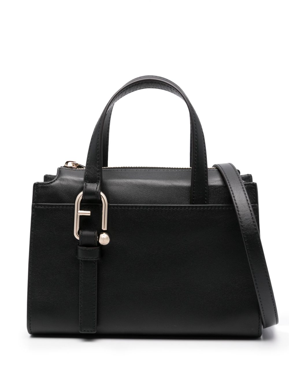 Furla Nuvola Boston 托特包 - 黑色