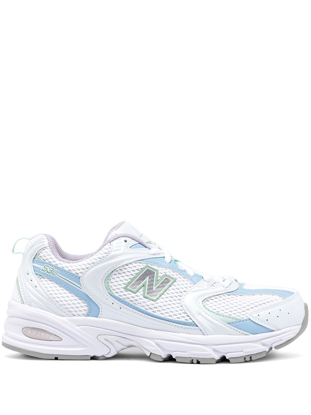 New Balance 530 拼接运动鞋 - 白色
